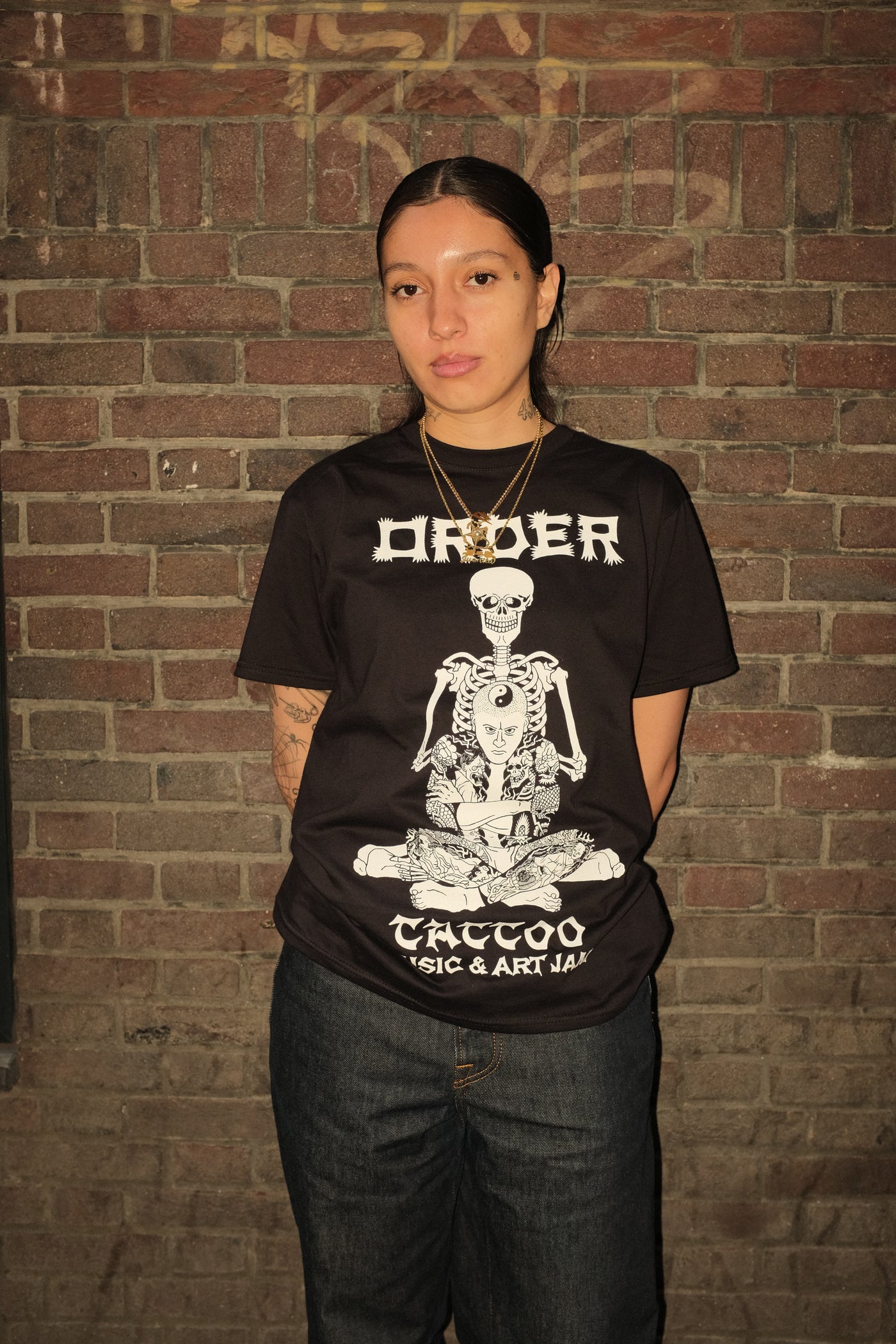 Black Order Tattoo, Music &amp; Art Jam Line-Up Tee  [ - 30% SUMMER DISCOUNT SALE ]